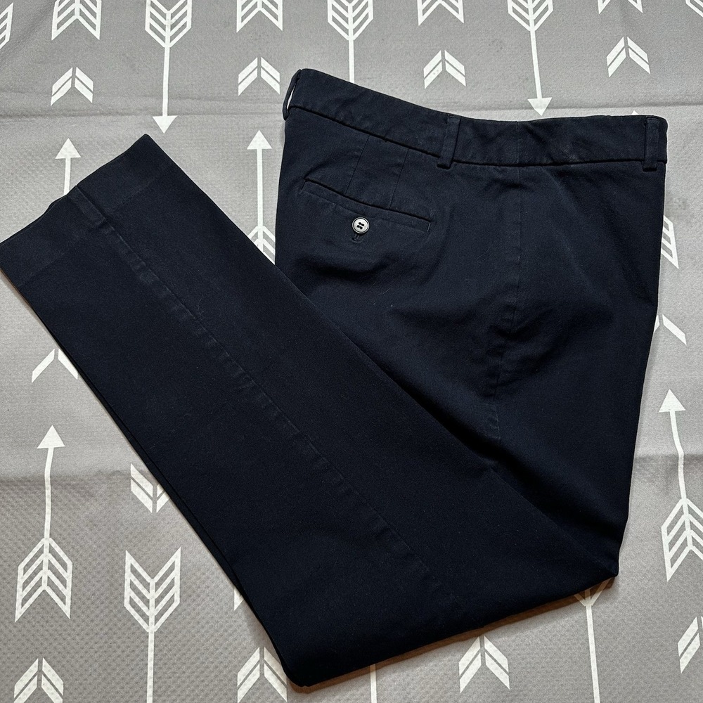 Talbots Trouser Pants Women's‎ Sz 10 High Waist Straight Stretch Black